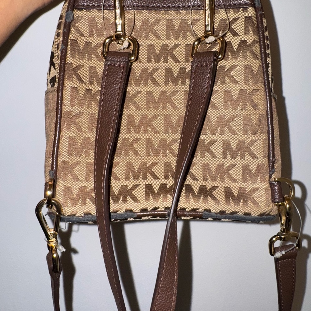 Michael Kors Brown Mini Backpack - image 5